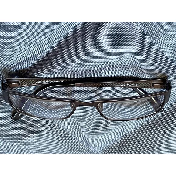 RARE HELIUM PARIS 4169 52/16/135 BLACK FLEX HINGE EYEGLASSES FRAME ONLY - Picture 8 of 9